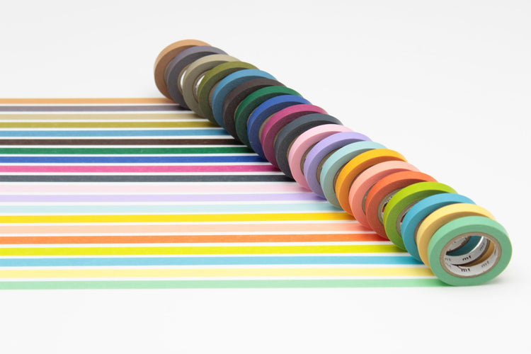MT 20 Colours Washi Tape Set