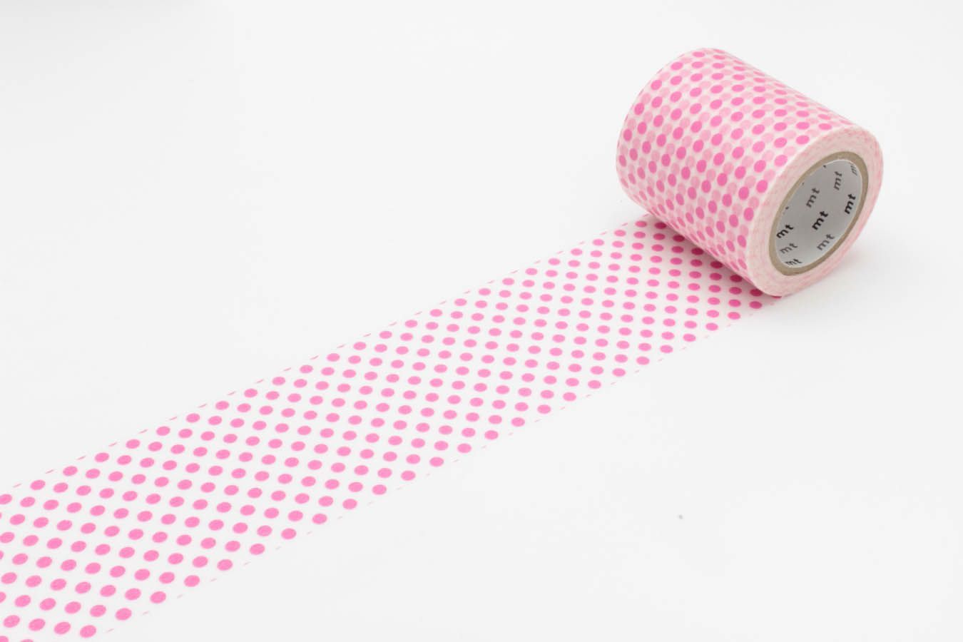 MT Casa Masking Tape 50mm Washi Tape - Dot Pink