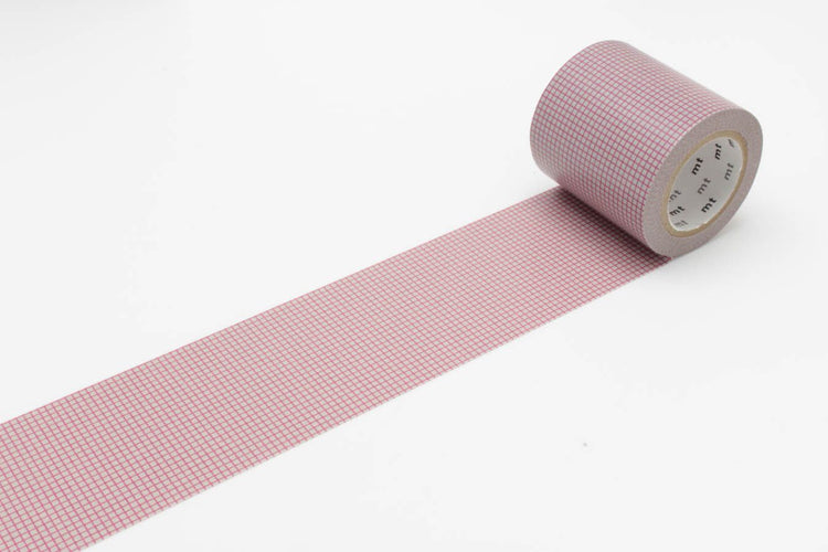 (DC) MT Casa 50mm Washi Tape Hougan Pink On Gray