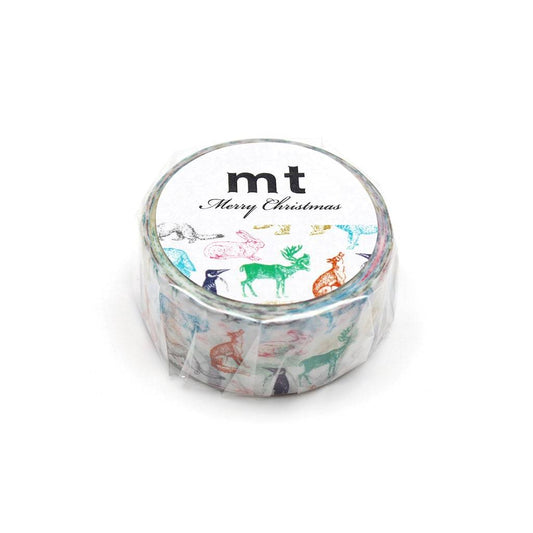 (DC) MT Christmas 2019 Washi Tape Winter Animals