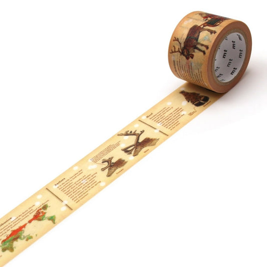 MT Christmas 2021 Washi Tape Encyclopedia Reindeer