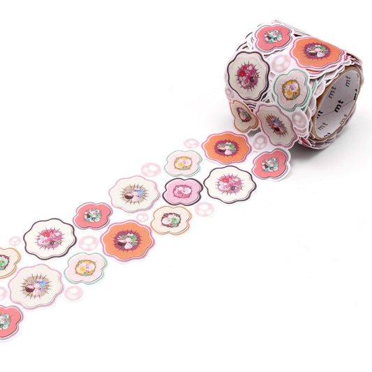 MT Fab Washi Tape Flower and Pearl
