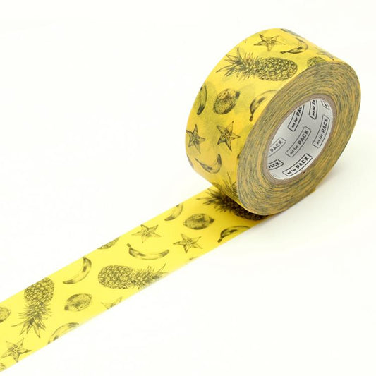 MT For Pack Permanent Tape Yellow Fruits
