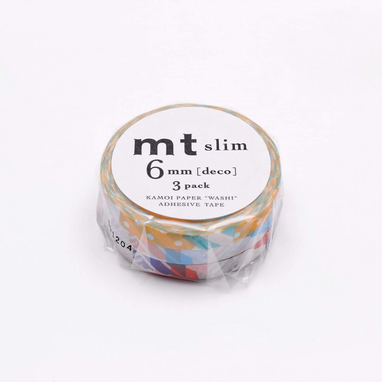 MT Slim 6mm Washi Tape Deco G