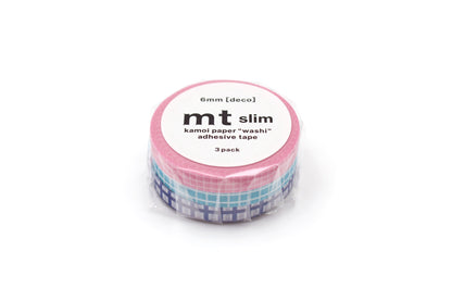 MT Slim Deco Washi Tape - Grid