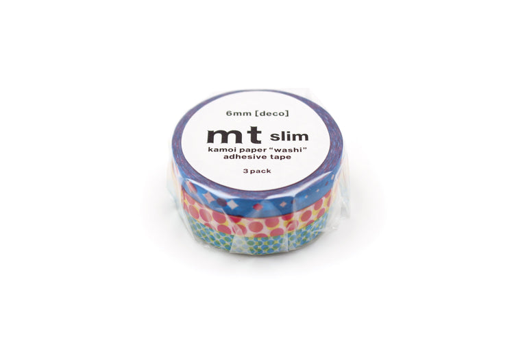 MT Slim Deco Washi Tape - Moire