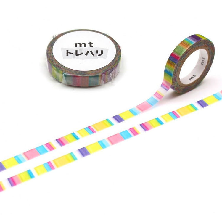 MT Trehari Washi Tape Acrylic Stripe (Fab Tracing Paper)