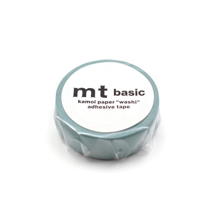 MT Basic Washi Tape Matte Smoky Mint 7m