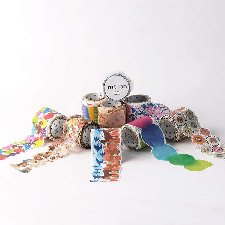 MT Fab Washi Tape Flower and Vine